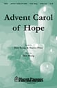 Advent Carol of Hope SATB choral sheet music cover